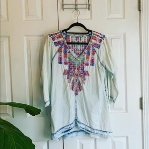 Soft Surroundings Mixteca Tunic